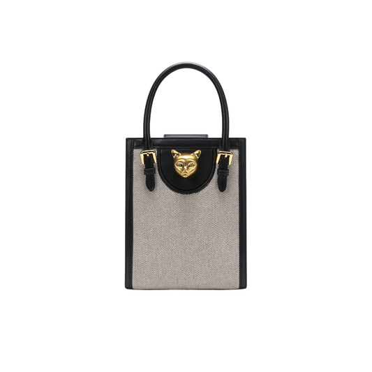Flaxen Mini Tote Crossbody Shoulder Bag