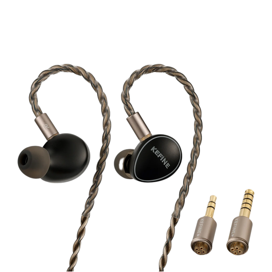 High Resolution Hybrid In-Ear Earphones with Tuning Nozzles