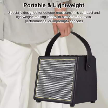 30W Portable Bass Guitar Amplifier with Bluetooth and Multi Effects
