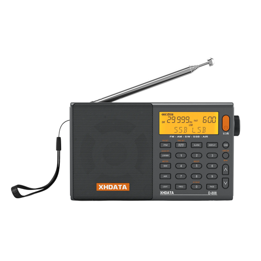 Rechargeable Digital World Band Radio with RDS