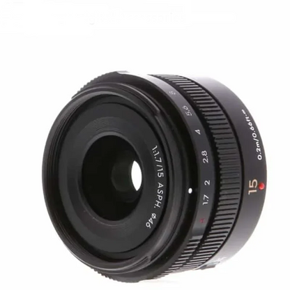15mm f1.7 Wide Angle Lens for Micro Four Thirds Cameras