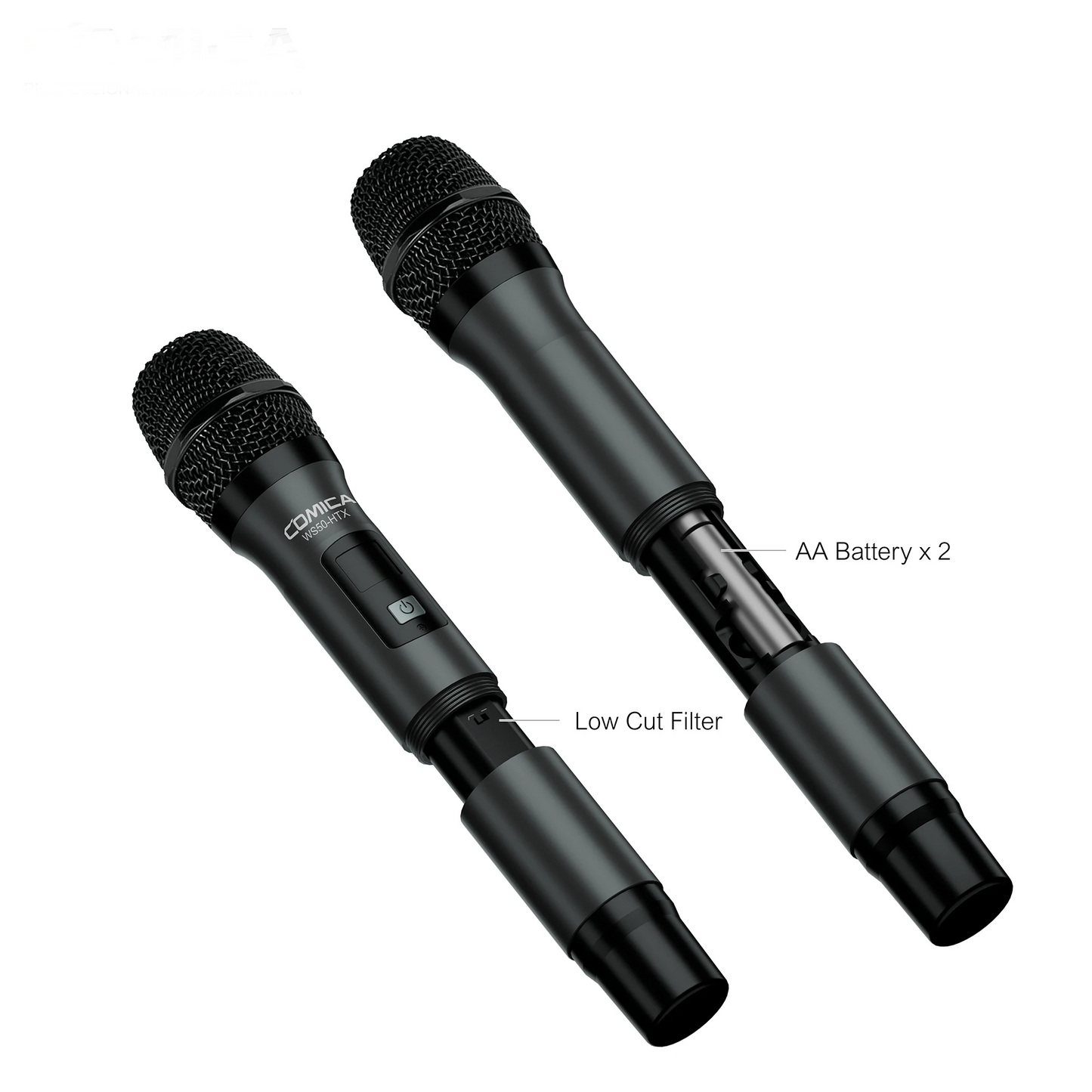 USB-C Wireless Handheld Condenser Microphone 6 Channels