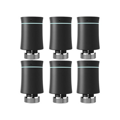 6 Pack ZigBee Radiator Valves for Smart Home Heating