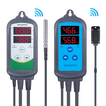 Smart WiFi Temp Humidity Controller for Brewing Aquarium