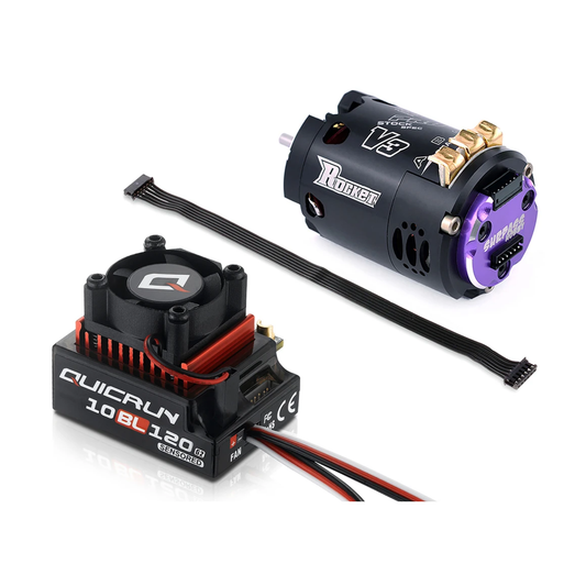 RC Car ESC and Motor 10BL120 120A 21.5T
