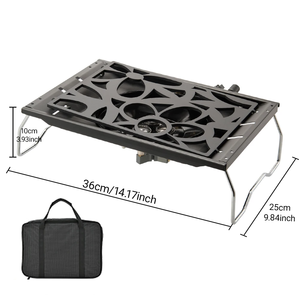 High Firepower Black IGT Stove Portable Camping Kitchen Unit