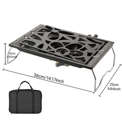High Firepower Black IGT Stove Portable Camping Kitchen Unit