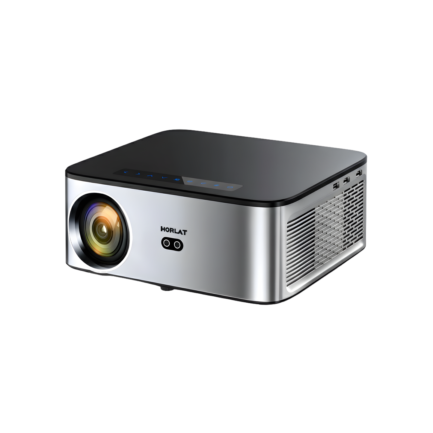 Portable 1080p Android Projector Manual Focus 32G