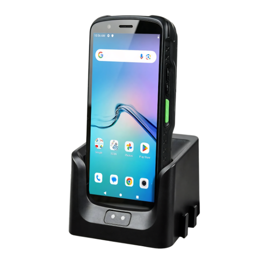 Portable Android 15 Barcode Data Terminal Zebra Cradle 6 Inch