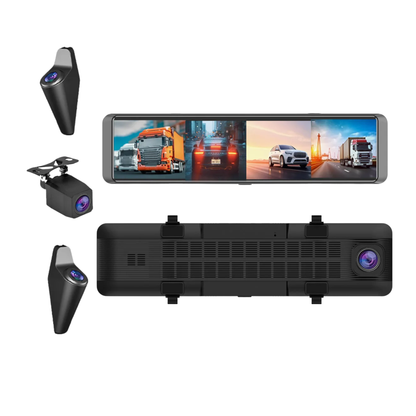 Smart Rear View Mirror Dash Cam 4K Parking Monitor