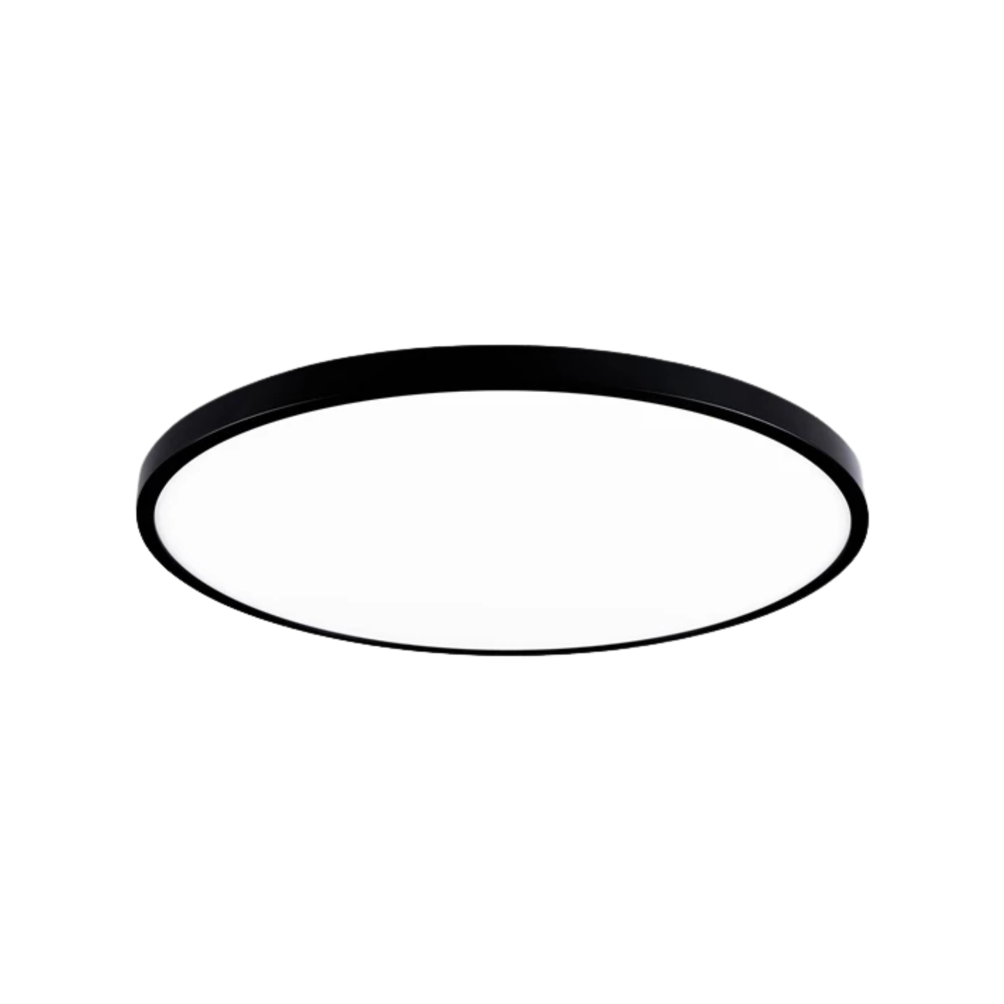 Black Smart LED Ceiling Light 50cm Dimmable App Remote