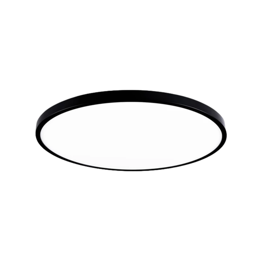 Black Smart LED Ceiling Light 50cm Dimmable App Remote