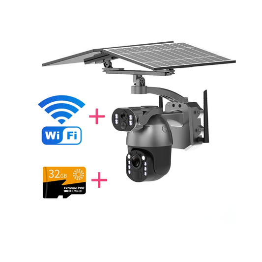 Dual Lens WiFi PTZ Camera