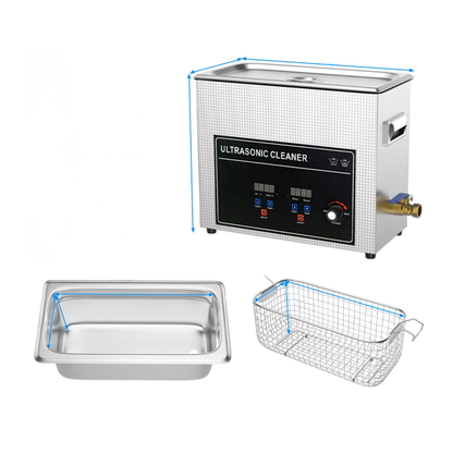 6L Compact Ultrasonic Cleaning Machine 180W