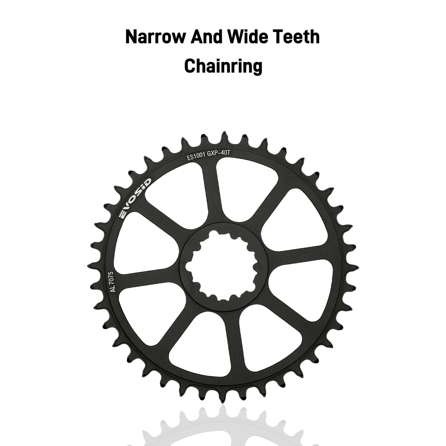 Lightweight 170mm 46T Chainring Crank for Speed and Control