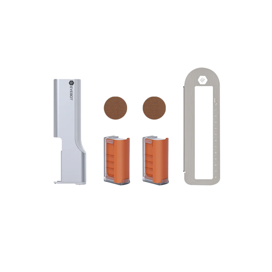Handheld Edible Ink Printer Pen Double Brown