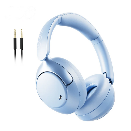QCY H3 Pro Cordless ANC Headphones Hi-Res LDAC Audio Blue