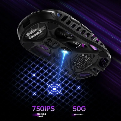 8K Pro Wireless Gaming Mouse with RGB Lighting and Control