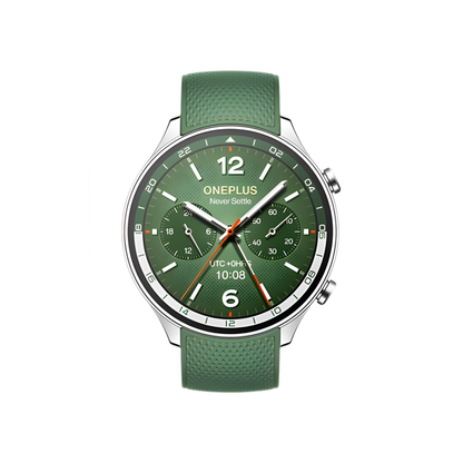 Smart Watch AMOLED Display GPS 100 Hour Battery Green