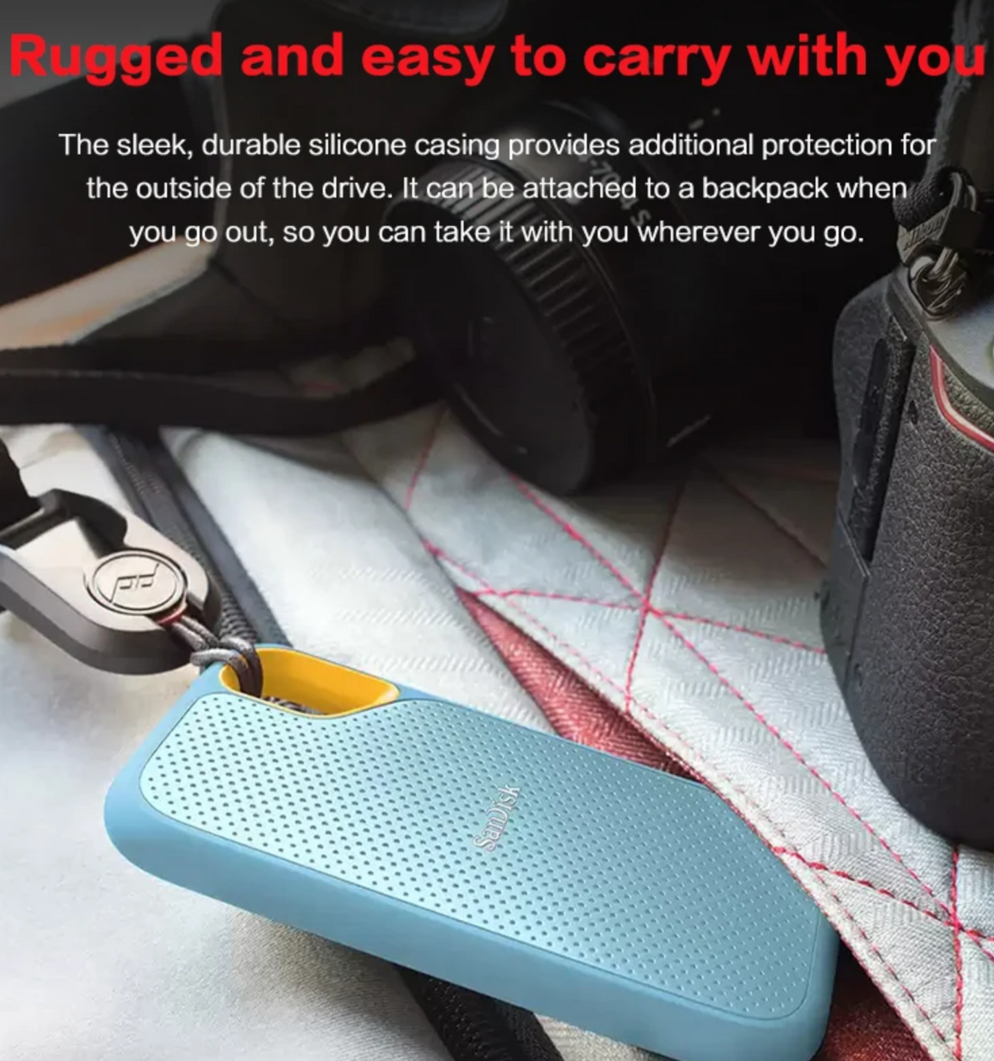 4TB E61 High Capacity Portable Solid State Drive USB C
