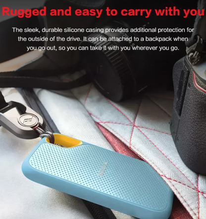 4TB E61 High Capacity Portable Solid State Drive USB C