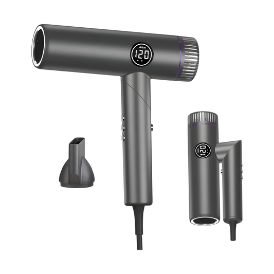 High Speed 130000RPM Brushless Hair Dryer Black