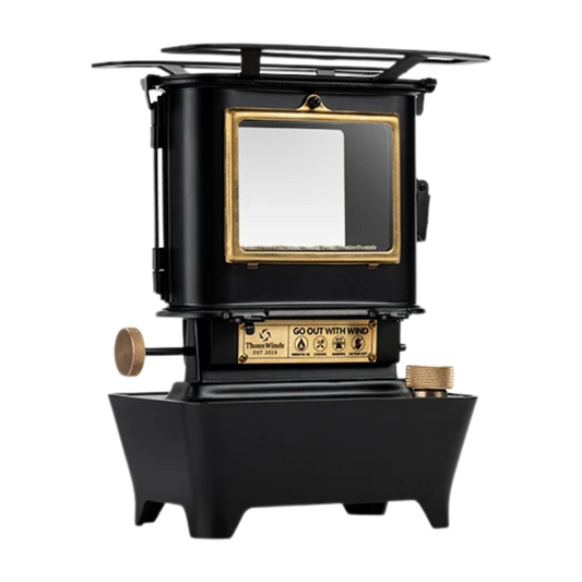 Black Portable Oil Lamp Stove Camping Lantern Outdoor Light