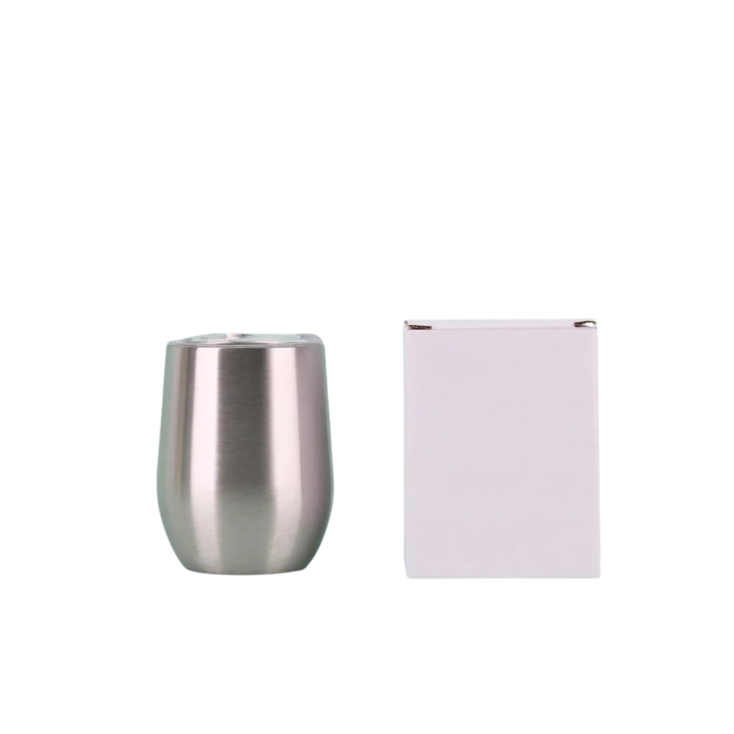 50pcs 12oz Double Wall Stainless Steel Wine Tumblers