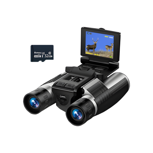 Portable Wildlife Binocular Camera 32G TF Included