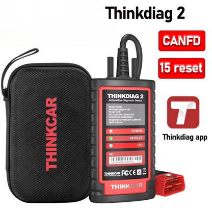Thinkdiag 2 Bluetooth OBD2 Code Reader with ECU Coding