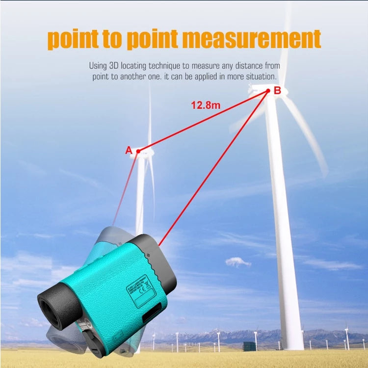 Compact 1200M Laser Distance Meter for Golf and Outdoor