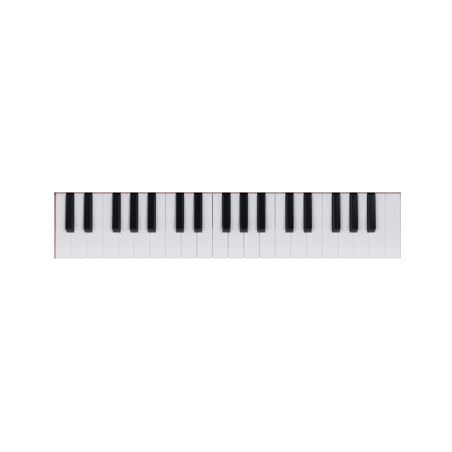 Compact MIDI Keyboard with Faders Encoders Pads