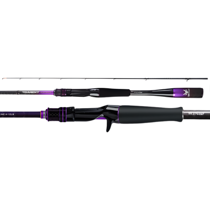 6'8" High Carbon Casting Lure Rod Long Range Action