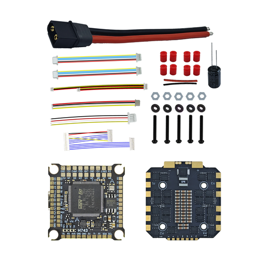 120A 3-12S FPV ESC H743 Flight Controller Stack