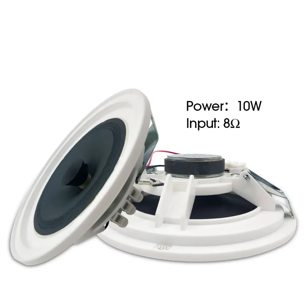 Bluetooth Wall Amplifier with 4.5-Inch Stereo Speakers