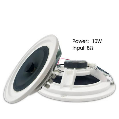 Bluetooth Wall Amplifier with 4.5-Inch Stereo Speakers