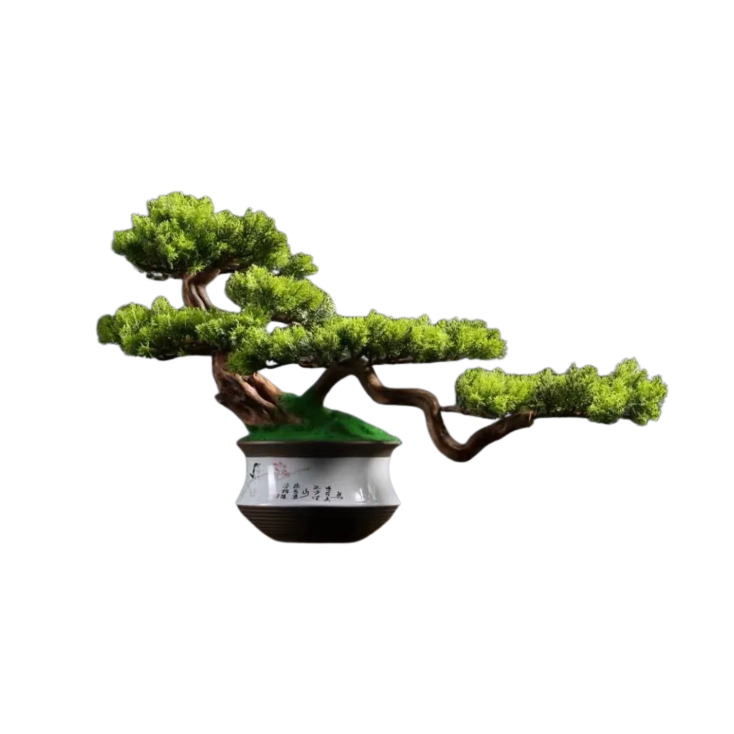 Simulation Pine Bonsai Ornament for Desktop Décor