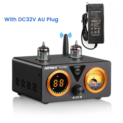 Bluetooth HiFi Audio Power Amplifier with Tube Preamp 32V