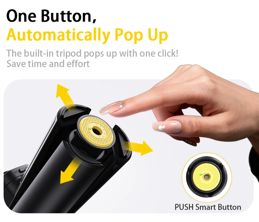 3-Axis Smartphone Gimbal with AI Face Tracking