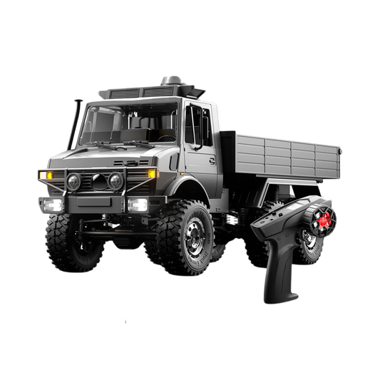 Rechargeable 6WD RC Transport Truck for Kids and Adults Grey