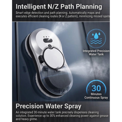 Electric Window Cleaning Robot Vacuum Glass Washer