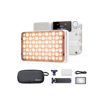 Smart Portable Camera Fill Light Kit White