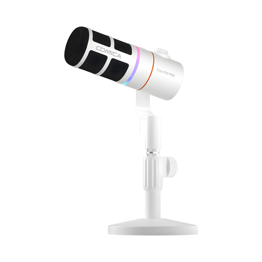 Portable D10D PRO White USB/XLR Gaming Microphone