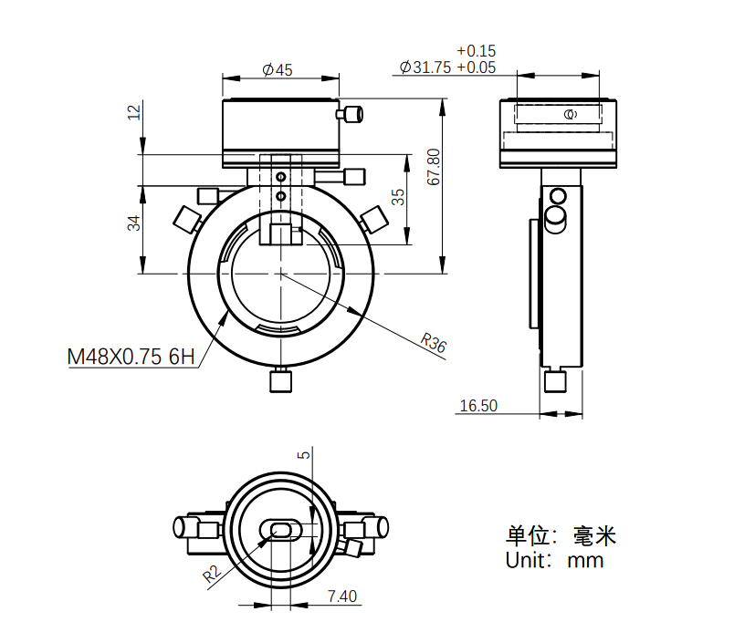 Smart OAG-L Star Tracking Guide System Dual Helix Focus