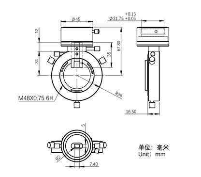 Smart OAG-L Star Tracking Guide System Dual Helix Focus