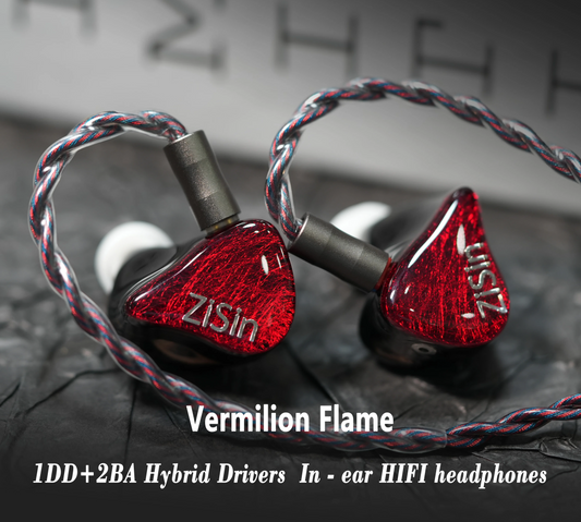 Professional Monitoring Earphones with Hybrid Drivers and Clear Sound