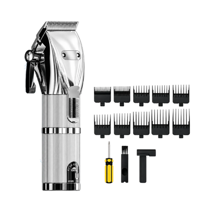 Professional Cordless Hair Clipper 7000RPM with LED Display