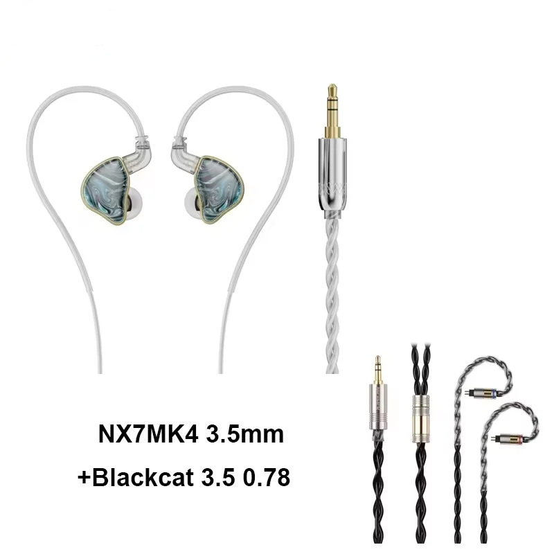 Portable 3.5mm HiFi Earphones with 7 Driver Units