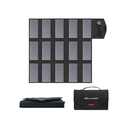 100W Foldable Solar Panel Charger for Camping and Travel