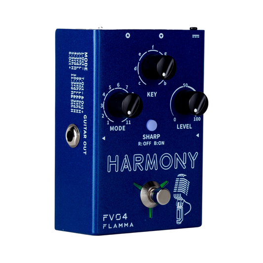 Harmony Vocal Effects Processor with 12 Pitches and Phantom Power